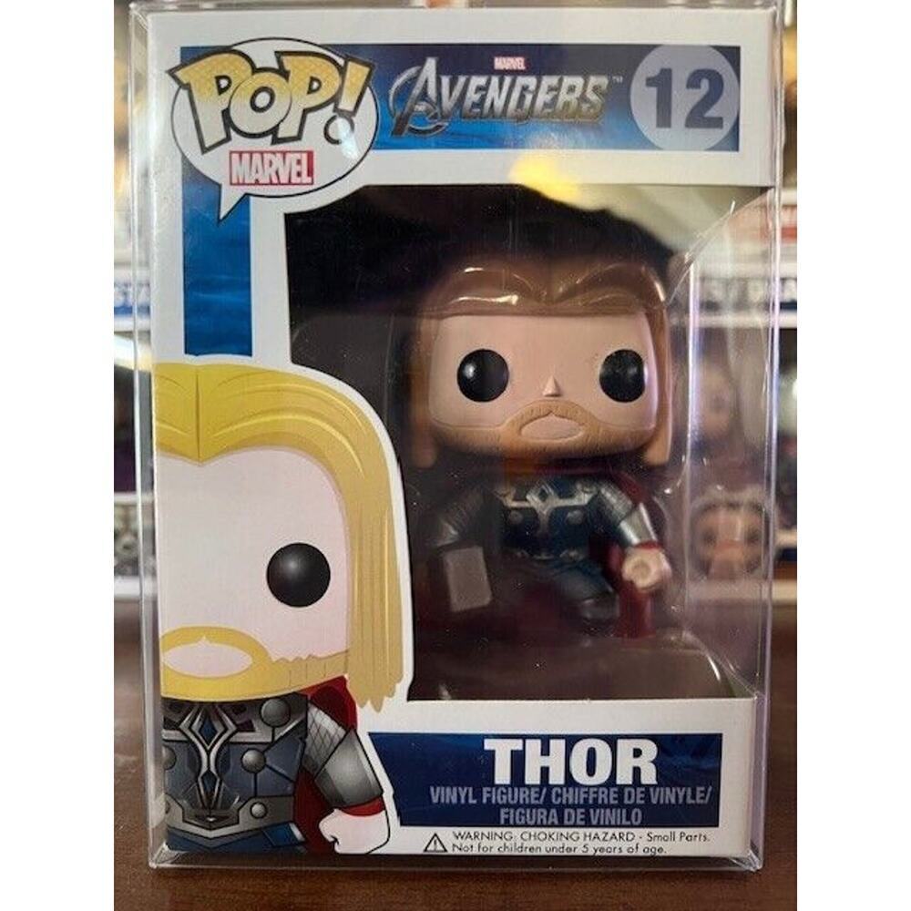 Funko Pop! Marvel Thor #12 Rare Vaulted First Avengers Film